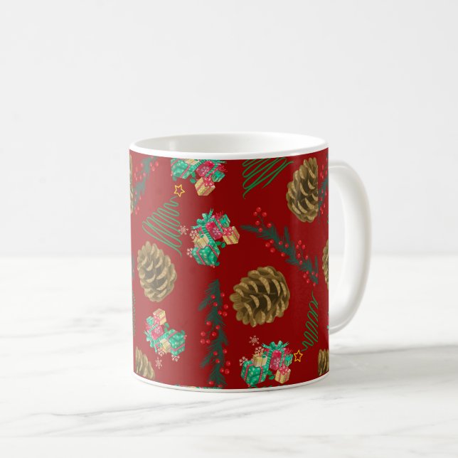 Mug Pinhas de Natal (Devant droit)