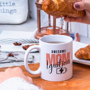 Mug Pink Awesome Maman Mère's Day Café Lover