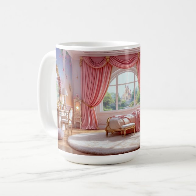 Mug Pink Baroque (Devant gauche)