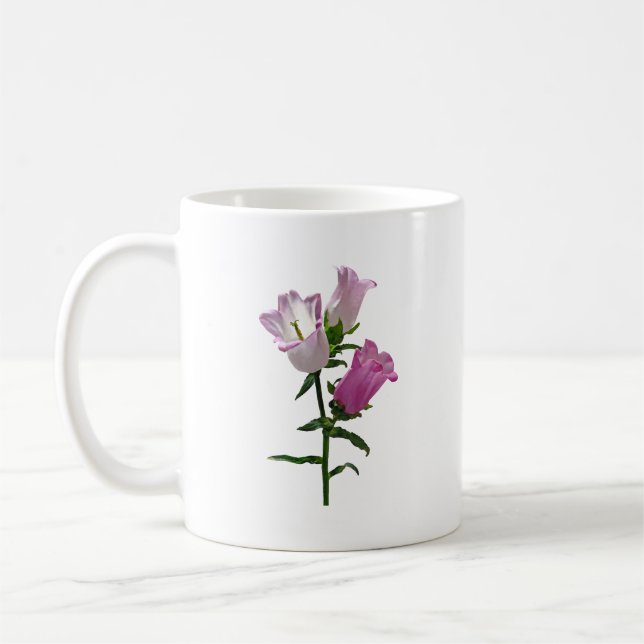 Mug Pink Canterbury Bells (Gauche)
