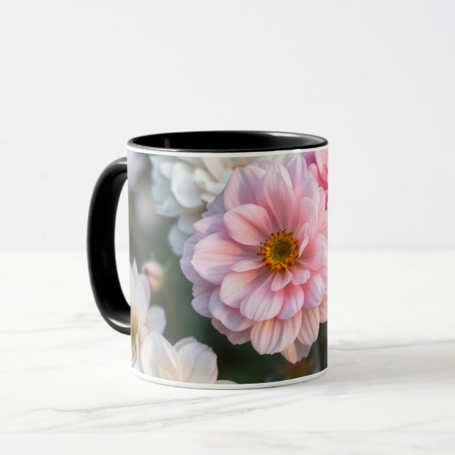 Mug Pink Floral Coffee Cup (Devant gauche)
