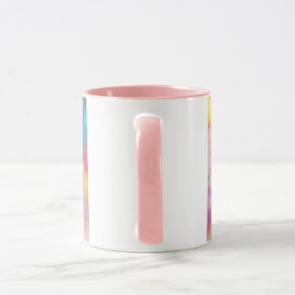 Mug Pink Happy Birthday Cake