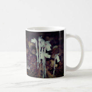 Mug Pink Indian Pipe Wildflower Personalized
