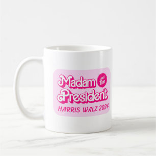 Mug Pink Madame la Présidente et Tim