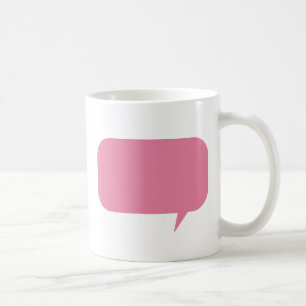 Mug Pink mange bubble custom saying vend