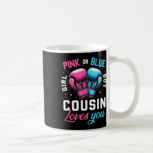 Mug Pink or Blue Cousin Vous Aime Boxer Genre Révéler