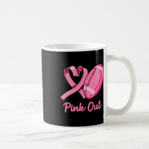 Mug Pink Out Cancer du sein Sensibilisation Bleached F