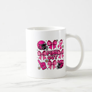 Mug Pink Out Fundy Footbyll Cancer du sein de sensibil