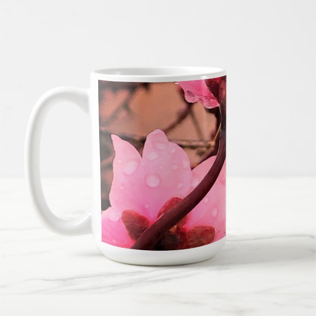 Mug Pink Petals -  #1 (Gauche)