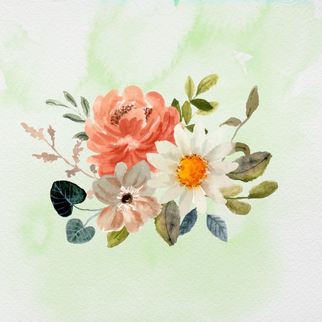 Mug Pink Rose Heart Floral Decorative Pillow (Créateur téléchargé)