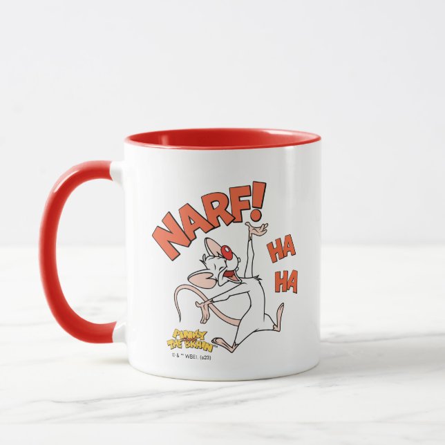 Mug Pinky et le cerveau | Pinky "Narf !" (Gauche)