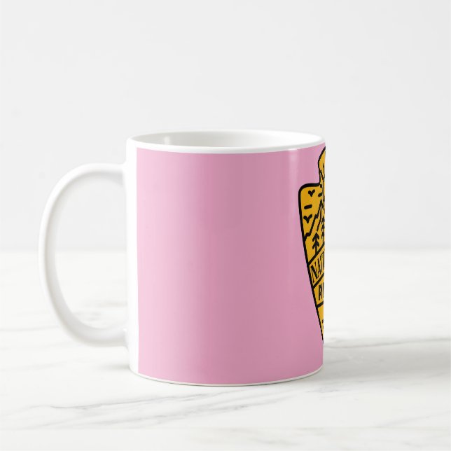 Mug Pinnacles � Esprit d'aventure (Gauche)