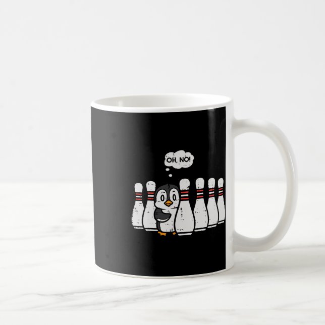 Mug Pins de bowling de pingouin Oh Pas drôle Joueur de (Droite)