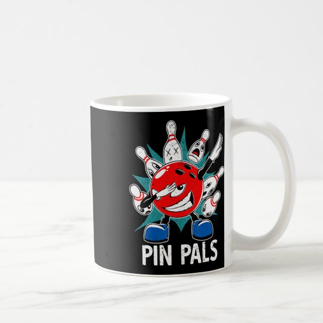 Mug Pins Pour Bowlers Drôle Bowny Bowling 1 (Droite)