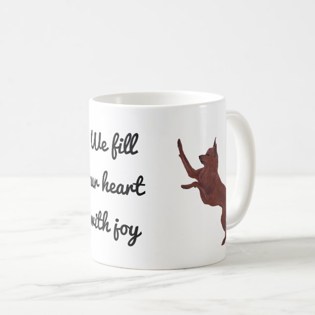 Mug Pinscher miniature (Devant droit)