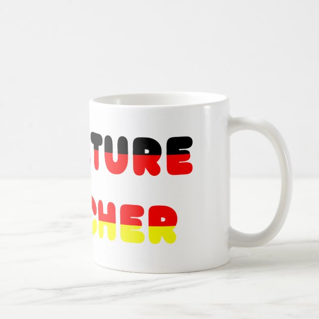 Mug pinscher miniature drapeau allemand drapeau allema (Droite)