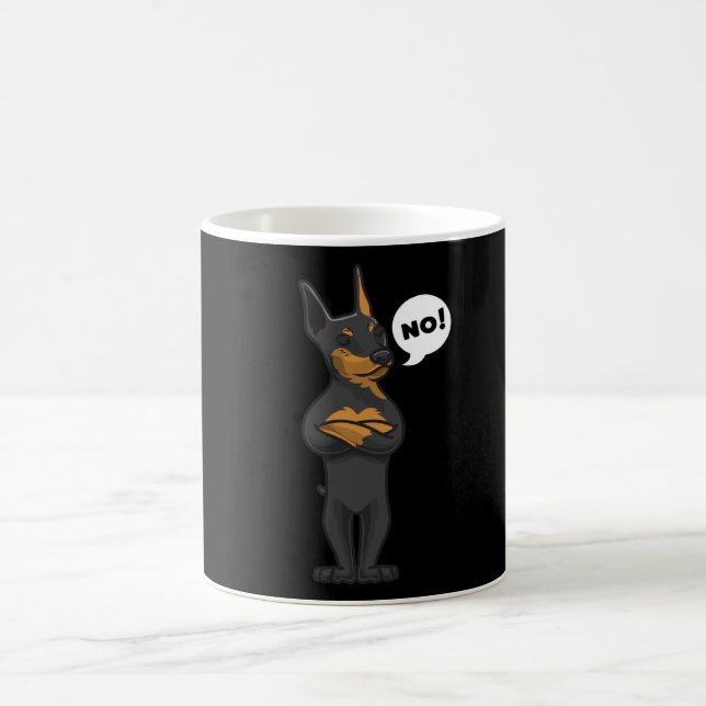 Mug Pinscher miniature têtu (Centre)