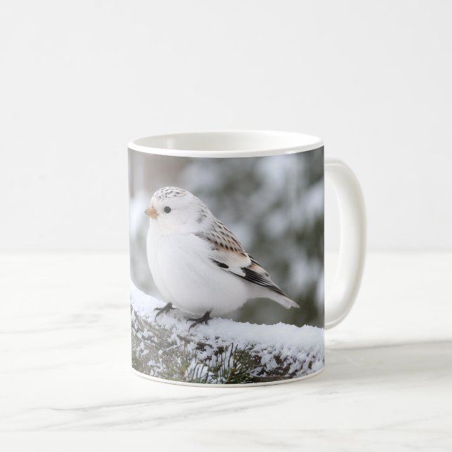 Mug Pinson des neiges de Noël  (Devant droit)