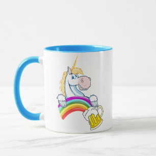 Mug Pinte d'or à l'extrémité de l'arc-en-ciel (plus