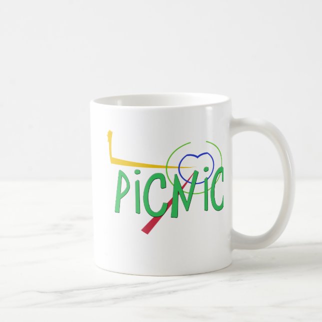 Mug PIQUE-NIQUE drôle d'acronymes (Droite)