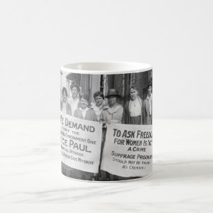 Mug Piquets du suffrage des femmes, 1917