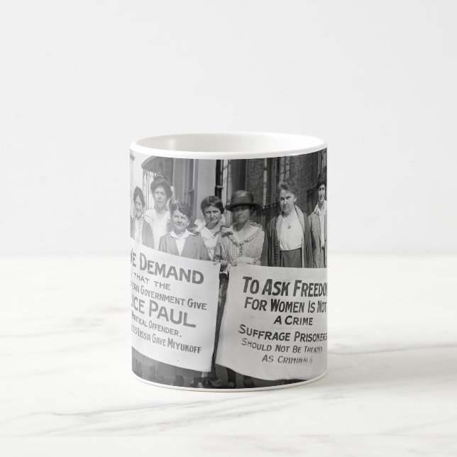 Mug Piquets du suffrage des femmes, 1917 (Centre)