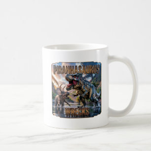 Mug Piranhasaurus Wrecks Photographique – Drôle Épouva