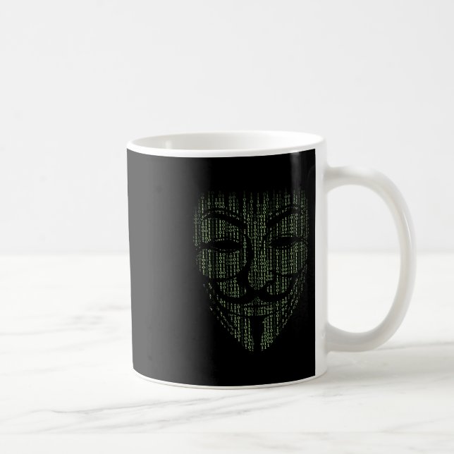 Mug Piratage - Cadeau de joueur pirate informatique  (Droite)