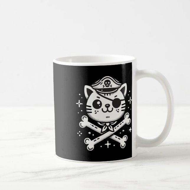 Mug Pirate Cat Pirate Crew Anniversaire (Droite)