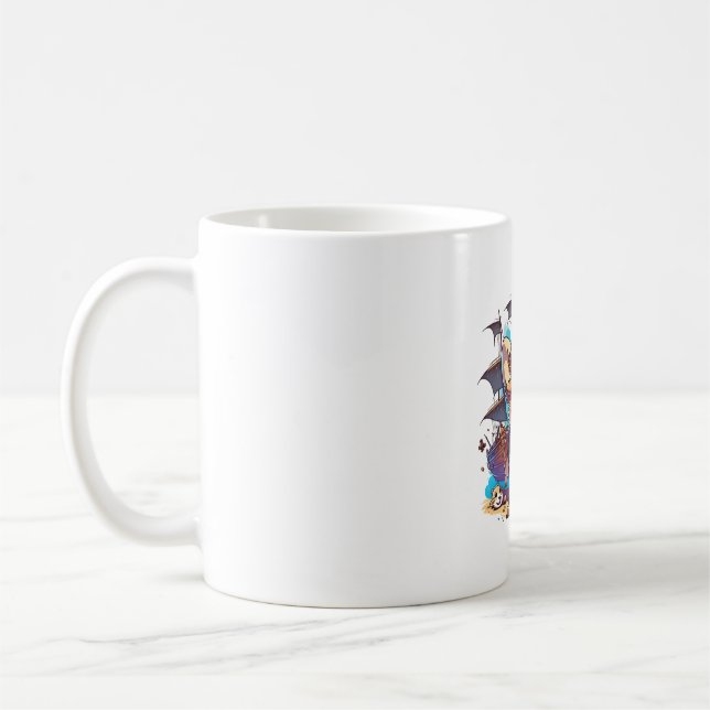 Mug Pirate de Chien de Corgi (Gauche)