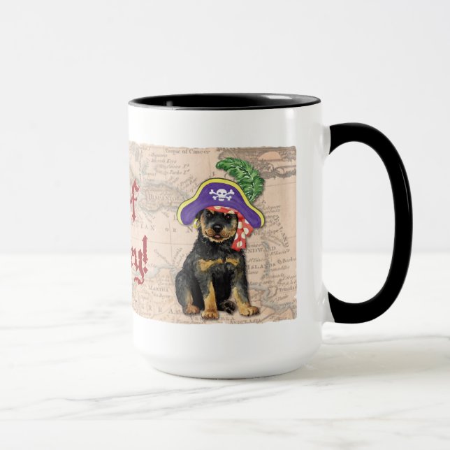 Mug Pirate de rottweiler (Droite)