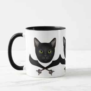 Mug Pirate Drapeau Chat
