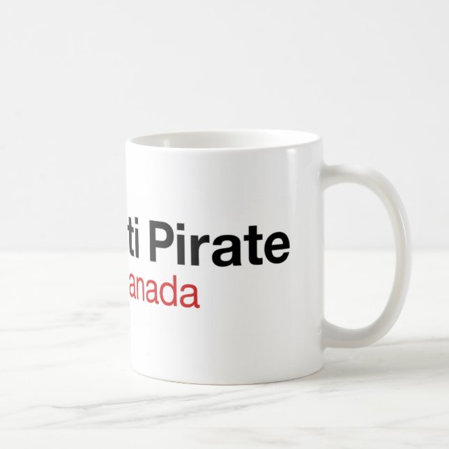 Mug Pirate du Canada de Parti (Droite)