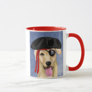 Mug Pirate du Labrador jaune