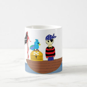 Mug Pirate en haute mer
