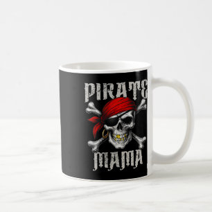 Mug Pirate Mama Jolly roger Drapeau Et Crossbones Crân