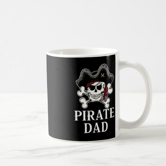 Mug Pirate Papa Fun Halloween Costume Pirate Famille M (Droite)