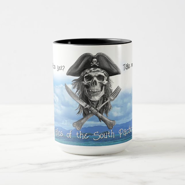 Mug Pirate Skull pour South Pacific Cruise Lido (Centre)
