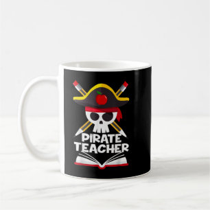 Mug Pirate Teacher Funny Halloween Costumes Skull Adul