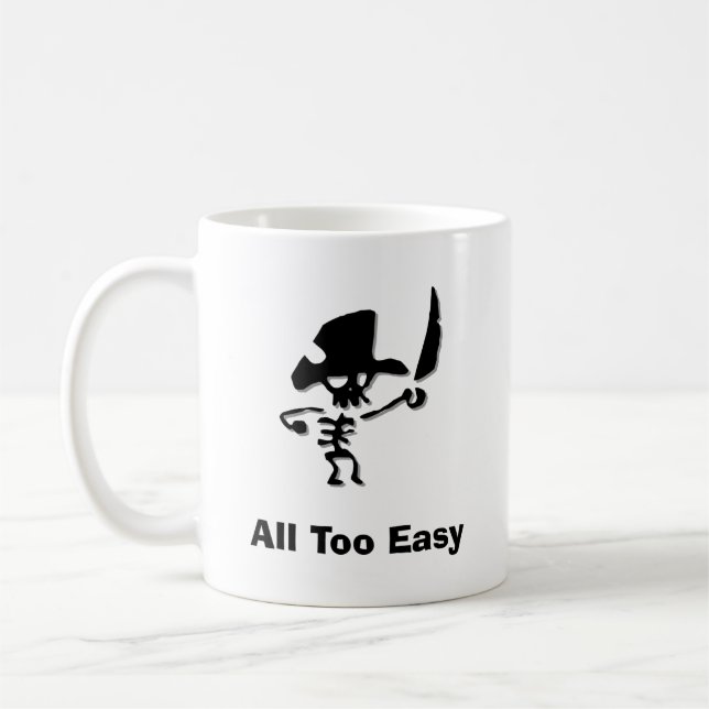 Mug Pirate tout trop facile (Gauche)