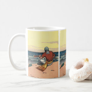 Mug Pirates Vintage, Naufragés sur une Île Déserte