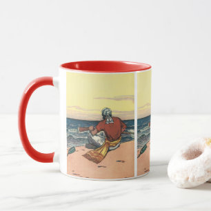 Mug Pirates Vintage, Naufragés sur une Île Déserte