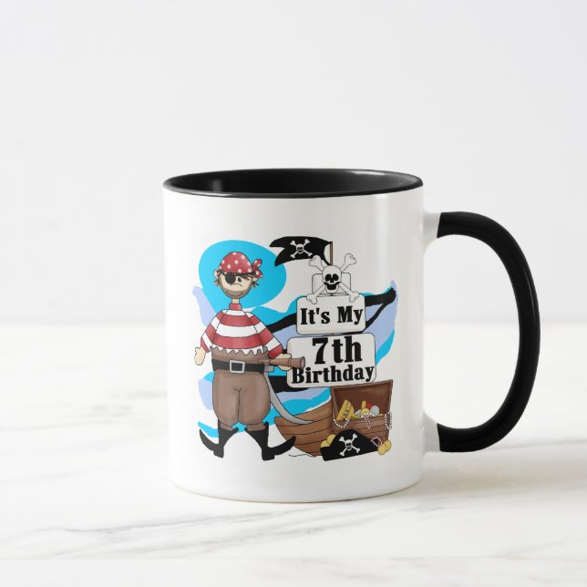 Mug Piratez les 7èmes T-shirts et cadeaux (Droite)