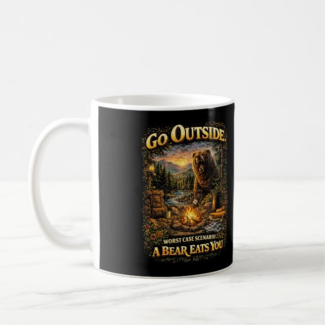 Mug Pire cas en pleine nature (Gauche)