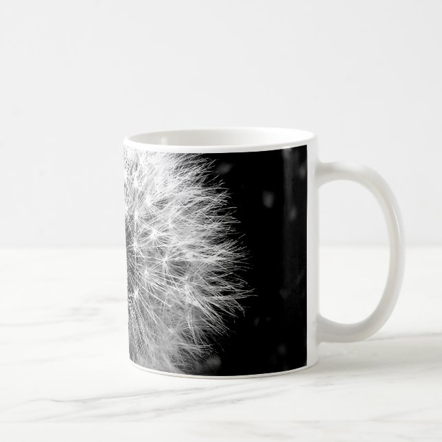 Mug Pissenlit noir et blanc (Droite)