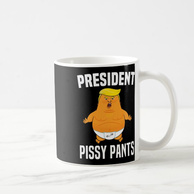 Mug Pissy Pants Funny Baby Trump (Droite)