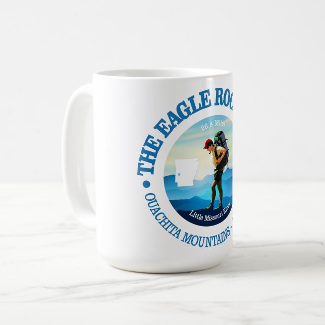 Mug Piste de boucle Eagle Rock (Devant gauche)