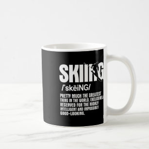 Mug Piste de ski alpin Ski de descente Ski de ski Spor