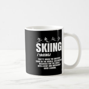 Mug Piste de ski alpin Ski de descente Skieur Sports G