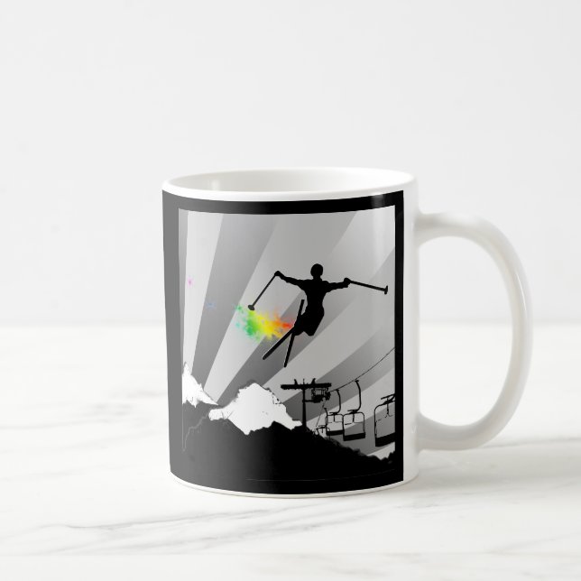 Mug piste en poudre (Droite)